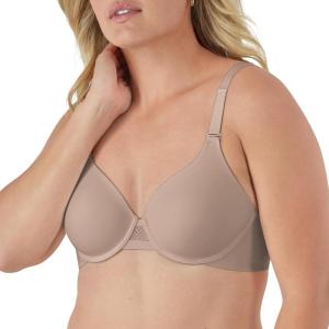 Bali Women’s Ultimate Smoothing Underwire T-Shirt Bra – Lightweight Convertible(Evening Blush)