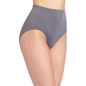 Bali womens Comfort Revolution Seamless Brief Panty, Microfiber Stretch Underwear, Women’s High Rise Brief(Excalibur)