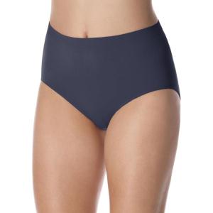 Bali womens Comfort Revolution Seamless Brief Panty, Microfiber Stretch Underwear, Women’s High Rise Brief(Private Jet)