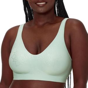 Bali womens Comfort Revolution Wireless Bra, Cool Comfort Full-coverage Bra (Retired Colors)(Glassblown Aztec)