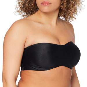 Maidenform Women’s Tailored Strapless Underwire Minimizer, Seamless Convertible Bra(Black)
